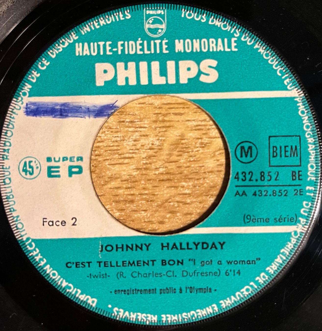 Schallplatten: JOHNNY HALLYDAY - LA BAGARRE – Gebraucht aus Bussigny von vinyl-pas-cher 3