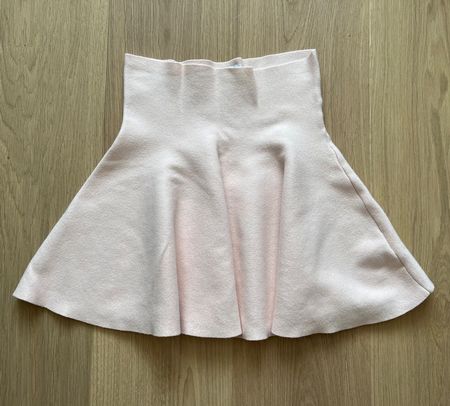 Faltenjupe, rosa, Grösse S