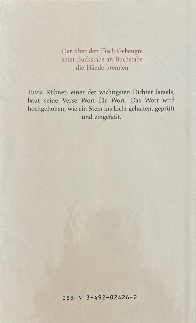 Libri: Tuvia Rübner, Wüstenginster – Nuovo (secondo la descrizione) da Sarnen venduto da Livres 1