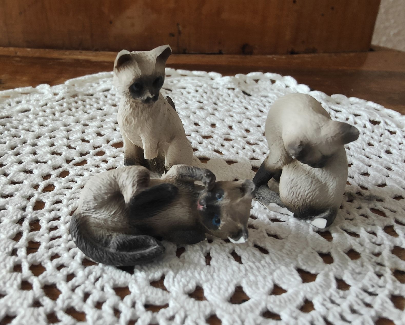 Figurines: Siamkatzen aus Keramik  – D'occasion à Lungern par Veromi 6