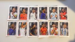 Alle 12 Panini Coca-Cola Sticker