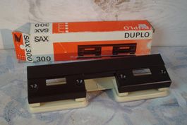 Sax Duplo 300 - Top Zustand - Bürolocher 4 X Locher Vintage