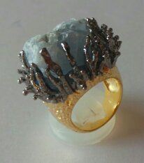 Ringe: Aquamarin ungeschliffen Ring – Neu (gemäss Beschreibung) aus Zürich von adriben 3