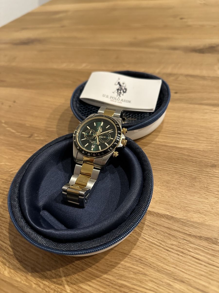 Orologi: U.S. Polo Assn. Chronograph Uhr – Usato da Adlikon b.Regensdf venduto da Fabe23