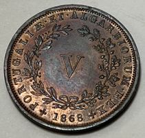 5 Réis - Luíz I - Portugal - 1868