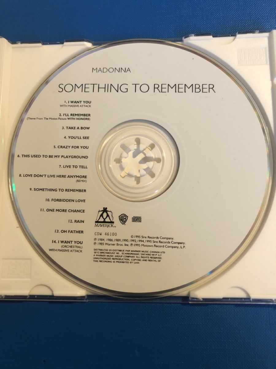 CD: Madonna - someting to remember 🌺 – Usato da Flaach venduto da rubo7 1