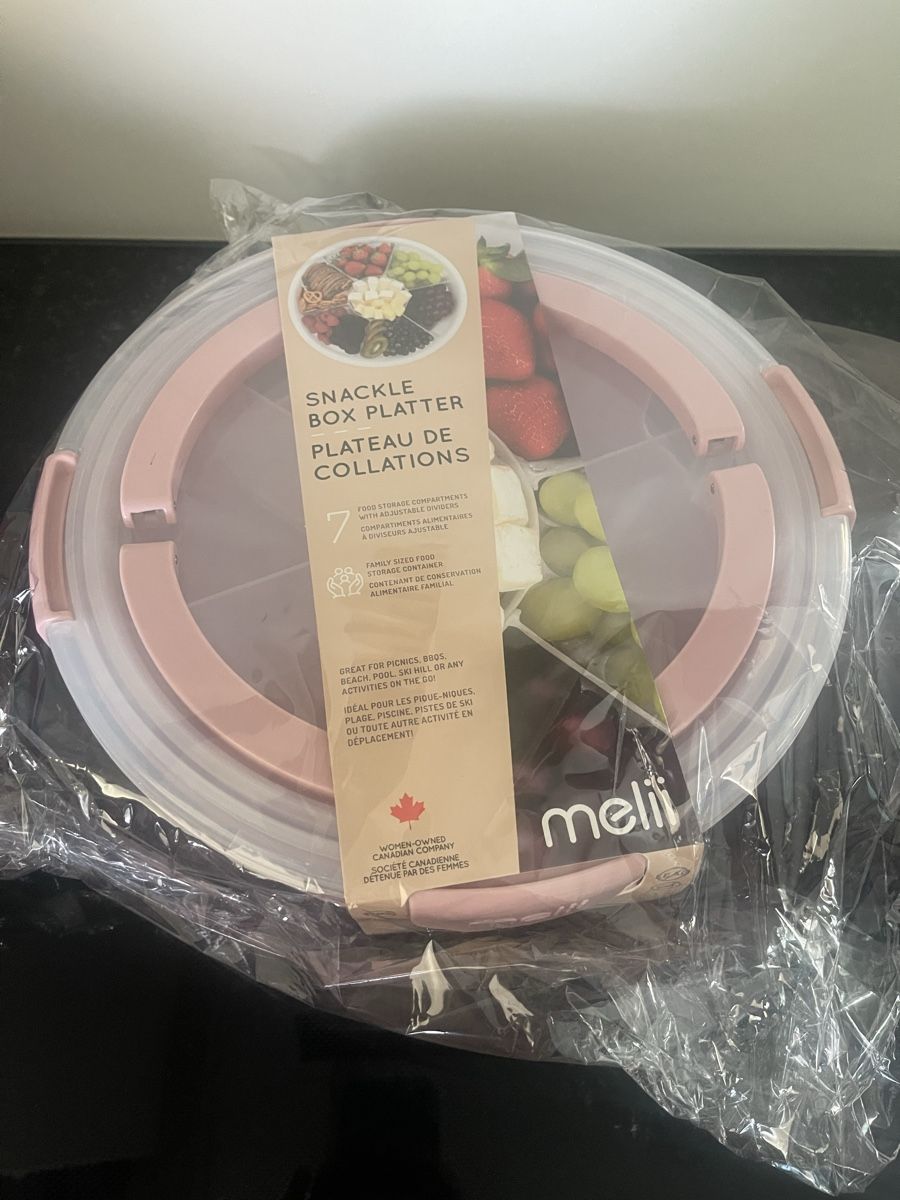 Piatti di portata: Meliï Snackle Box Platte, NEU – Nuovo e nell'imballaggio originale da Grüningen venduto da Thommyr