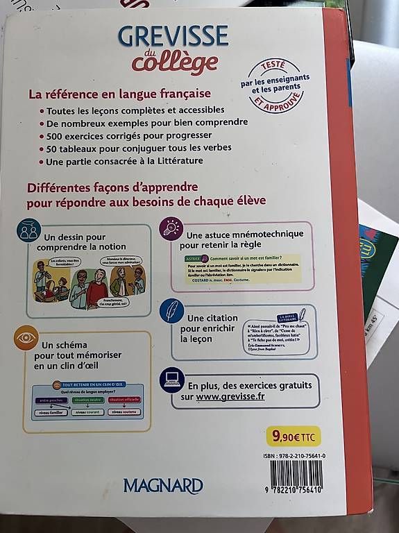 Livres: Le Robert benjamin 5-8 ans + Grevisse  – D'occasion à Yverdon-les-Bains par car_xd5s 3