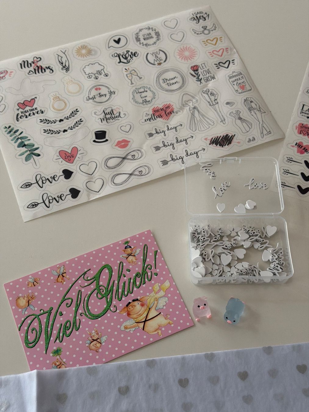 Sticker: Hochzeits / Wedding Set – Nuovo (secondo la descrizione) da Solothurn venduto da Vintage87 3