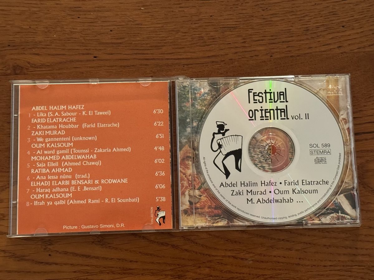 CD: CD Festival Oriental Vol. 2 – Usato da Grand-Lancy venduto da cyr_n5ky 1