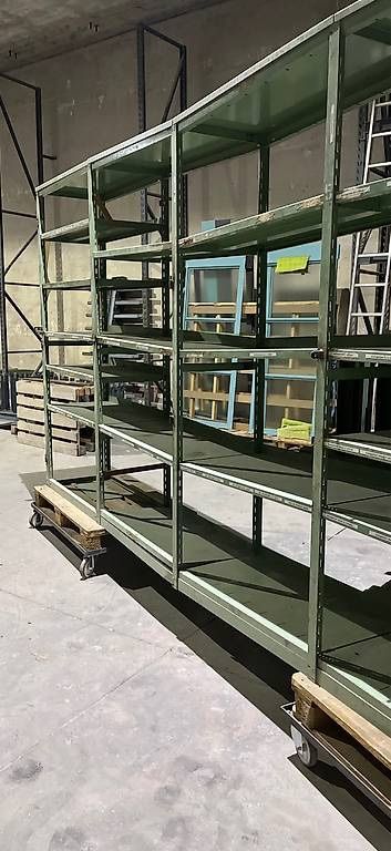 Scaffali: Grosses stabiles Lagerregal/ Steckregal – Usato da Winterthur venduto da ReUse_Baumarkt