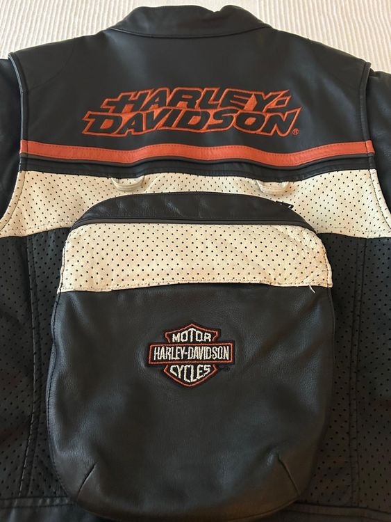 Leder Jacke Harley Davidson, Damen 7