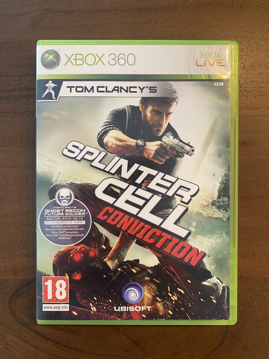 Microsoft Giochi: Splinter Cell Conviction für Xbox 360 – Usato da Thunstetten venduto da Virus_33