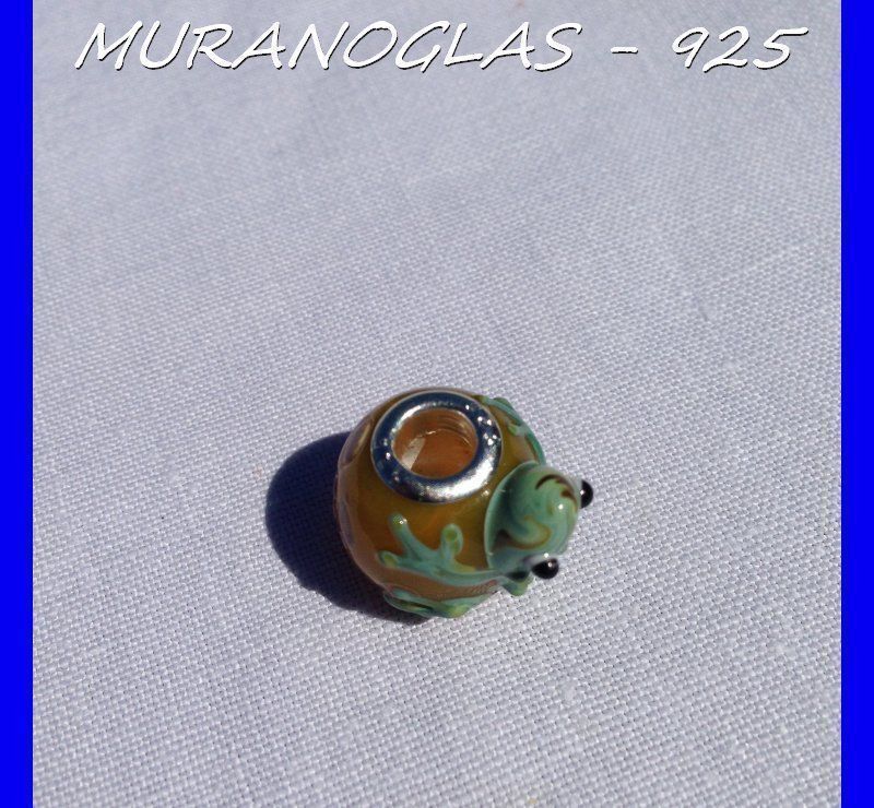 Ciondoli: CHARM BEAD FROSCH PANDORA-KOMPATIBEL – Usato da Subingen venduto da Etageren 6