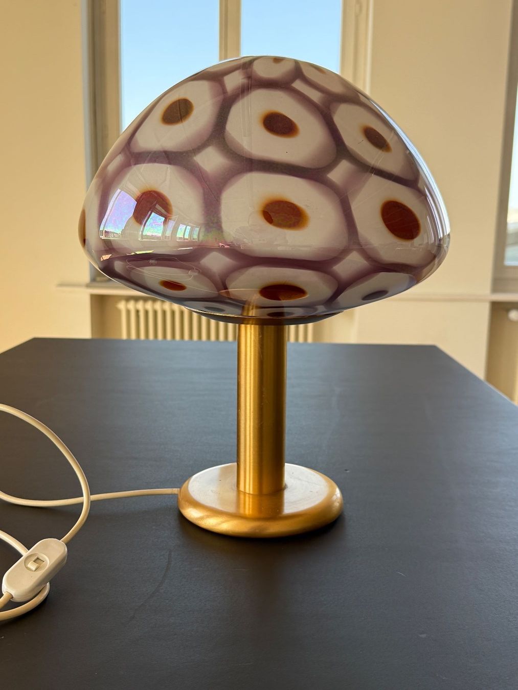 Murano Lampade: Pilzlampe Muranoglas – Usato da Bern venduto da miro-co. 1