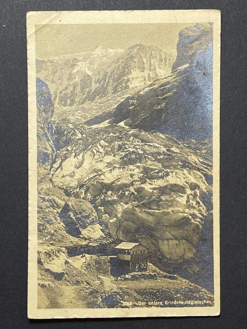 Ansichtskarten: Der untere Grindelwaldgletscher – Gebraucht aus Steg VS von _vinci_