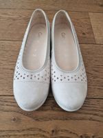 UNGETRAGEN: Gabor Ballerinas hellbeige Gr. 38.5 top Zustand