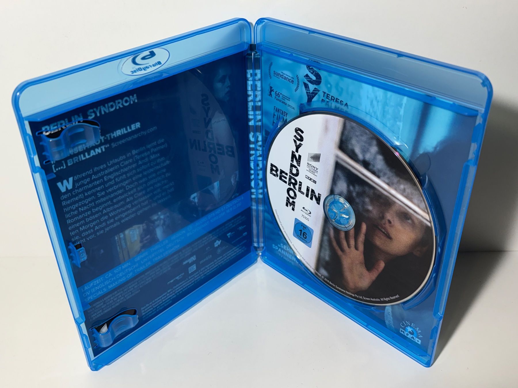 Tous les DVDs: Berlin Syndrom Blu Ray – D'occasion à Wilderswil par Sstriker 2