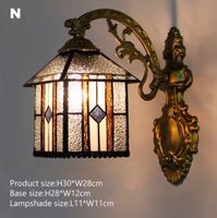Applique murale lampe Vintage style méditerranéen Baroque