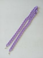 Schicke Brillen Kette Lila Kunststoff Sommer Accessoire Top!