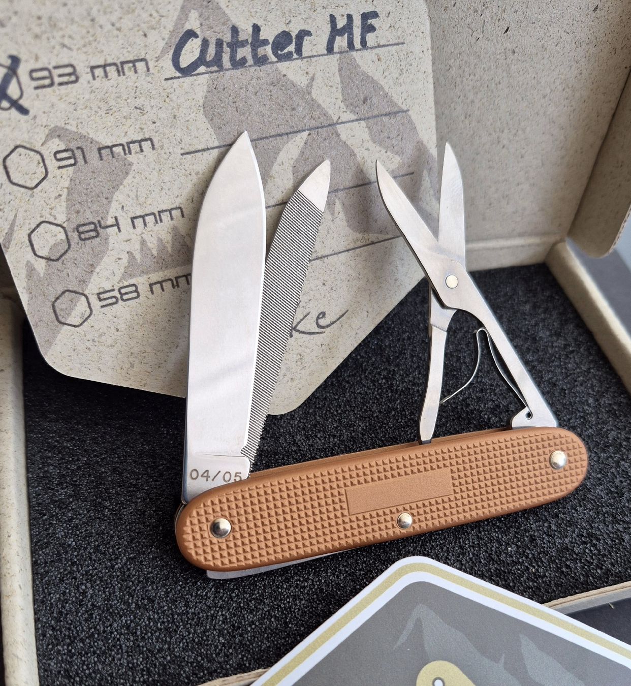 Victorinox Coltelli tascabile: Victorinox alox Cutter MF – Nuovo e nell'imballaggio originale da Thun venduto da patluv 1