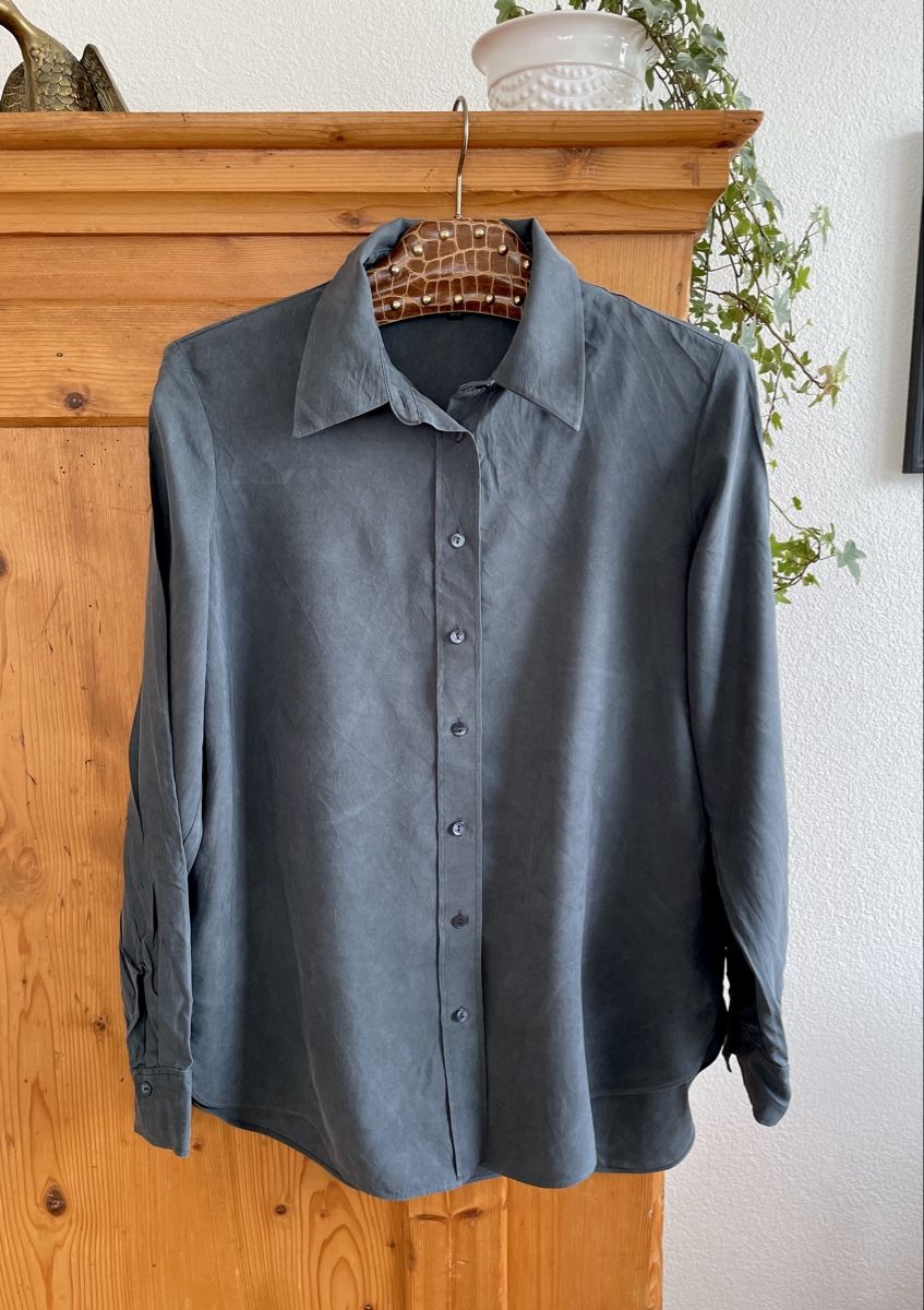 Massimo Dutti Camicette: Massimo Dutti | Bluse | grau | Grösse 36  – Usato da Zürich venduto da samira12382 1