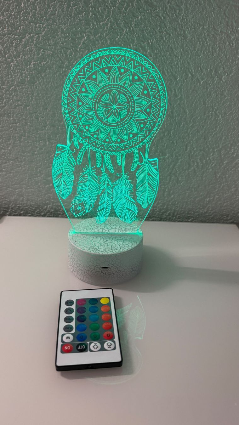 Tutte le decorazioni: Traumfänger LED Lampe mit Fernbedienung – Usato da Würenlos venduto da Starceve