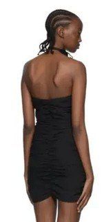 Magda Butrym Seidenkleid / robe en soie  .36