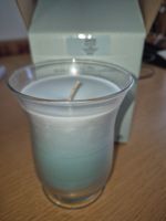 Partylite Duftwachsglas gross Aqua