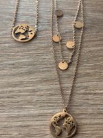 Weltkugel Armband und Kette