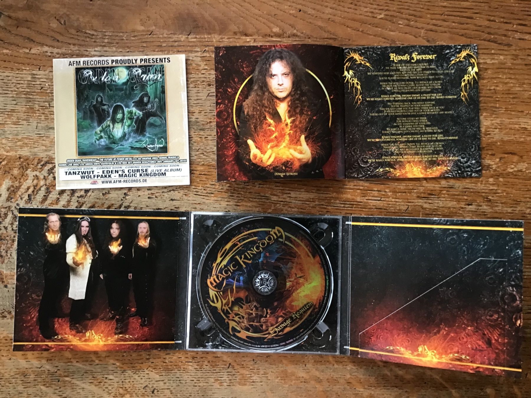 CDs: CD Magic Kingdom power metal – D'occasion à Fully par Ruby97 1