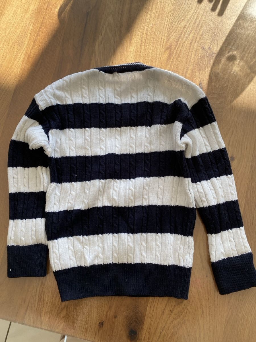 Tommy Hilfiger Pulls et sweat-shirts: Tommy Hilfiger Pullover gestreift Baumwolle Gr. 92 – Neuf (Voir description) à Welschenrohr par all_5gs8 1