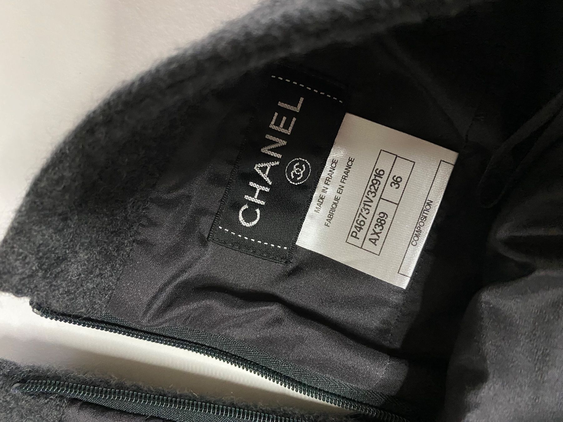 Chanel Gonne: Chanel ensemble cachemire – Usato da Genève venduto da Cicin 2