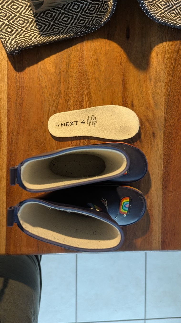 Next Scarpe per ragazzi: Gummistiefel Regenbogen Gr.24   – Usato da Wolfhausen venduto da Andreasolis 2