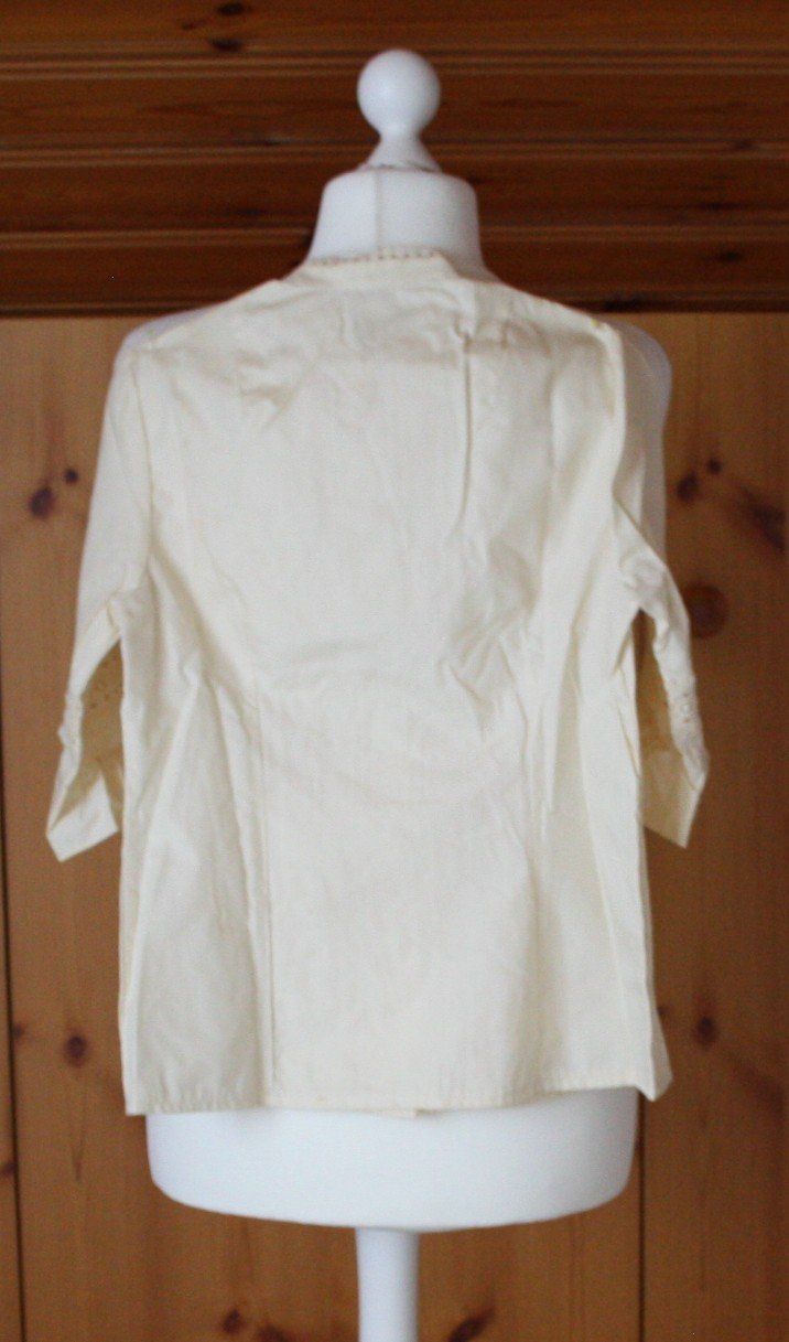 Camicette: Bluse mit Spitze hellgelb Gr. S – Usato da Flüelen venduto da Diversicum-Vintage 5