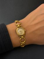 Superbe Montre Femme Vintage Cortébert –Plaquée Or 20 Micron