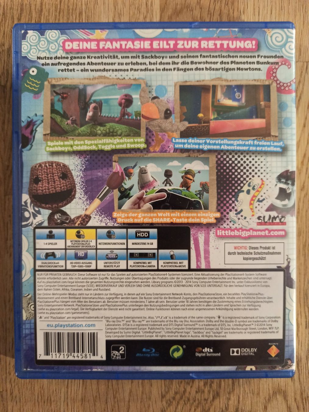 Giochi: Little Big Planet 3 PS4 / PS5 – Usato da Oberweningen venduto da mar_87mx 1