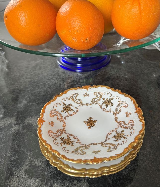 Lot de 4 assiettes différentes made in Germany - Mes Années Vintage