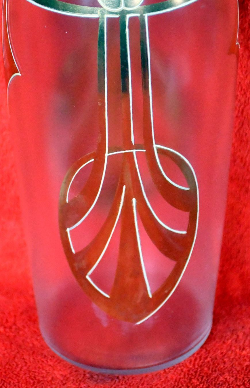Vasen & Gefässe: Glas Vase  Jugendstiel 60 cm Hoch – Gebraucht aus Rotkreuz von salsanera 1