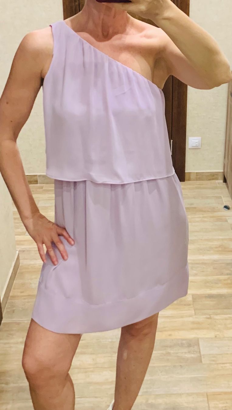 Massimo Dutti Vestiti: Massimo Dutti Lilac One-Shoulder Dress - Size 38 – Usato da Oberwil b. Zug venduto da fis_2wtq 4