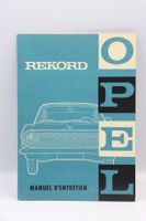 Opel Rekord 1963 Betriebsanleitung