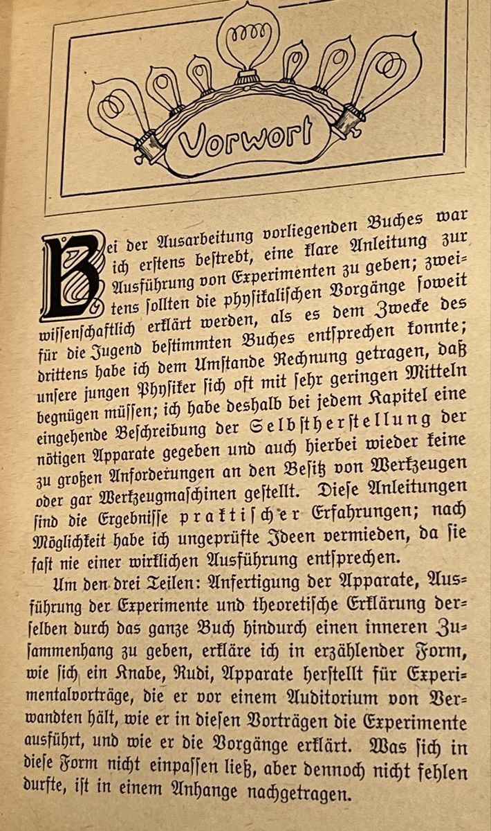 Libri: Elektrotechnisches Experimentierbuch 1920 Jugendstil Technik – Nuovo (secondo la descrizione) da Oberhofen Thun'see venduto da SwissTreasure 5