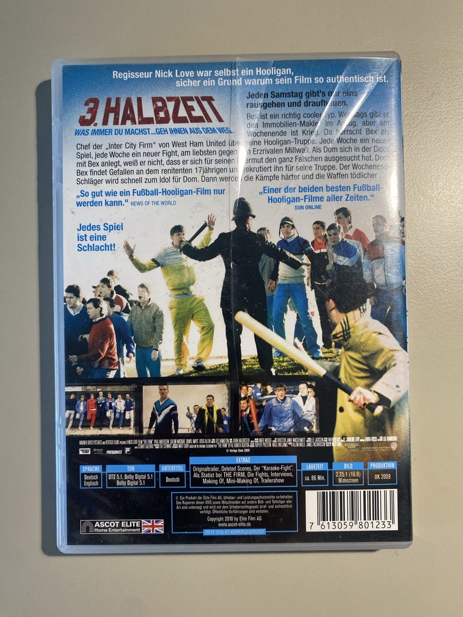 Tutti i DVDs: 3. Halbzeit DVD – Usato da Thunstetten venduto da Virus_33 2