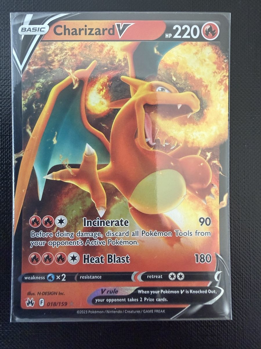 Pokémon Sammelbilder & Trading cards: Charizard V #018 Crown Zenith  – Neu (gemäss Beschreibung) aus Savigny von Matgab94