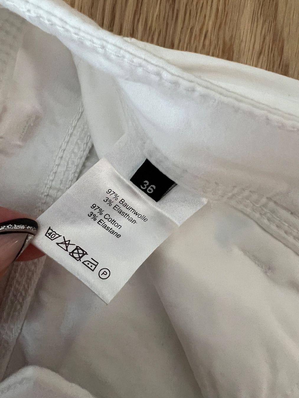 Pantaloni: Weisse Hose – Nuovo (secondo la descrizione) da Luzern venduto da file_maker 1