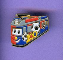 FC BASEL  100 JAHRE  Tram
