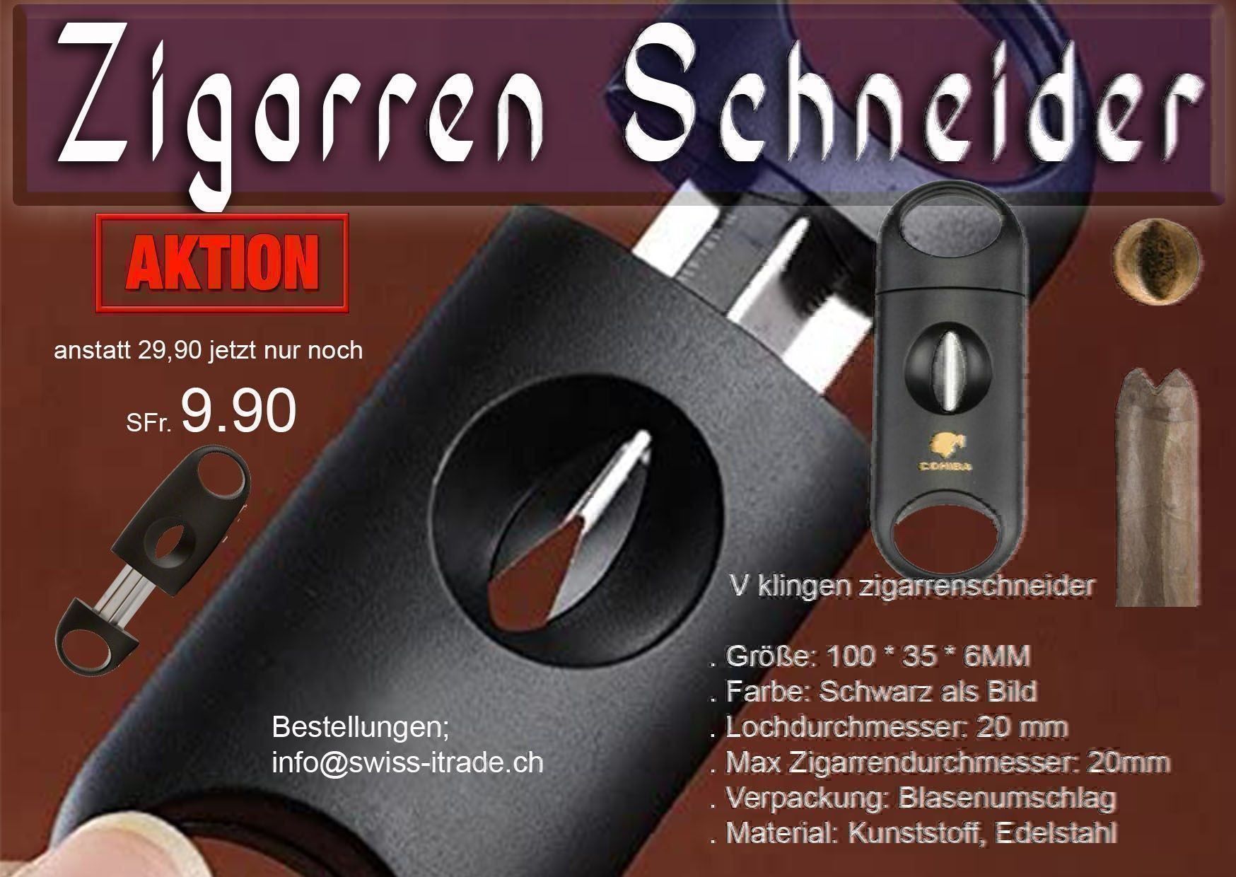 Zigarren: Zigarren Schneider – Neu und originalverpackt aus Kloten von Itrade 4
