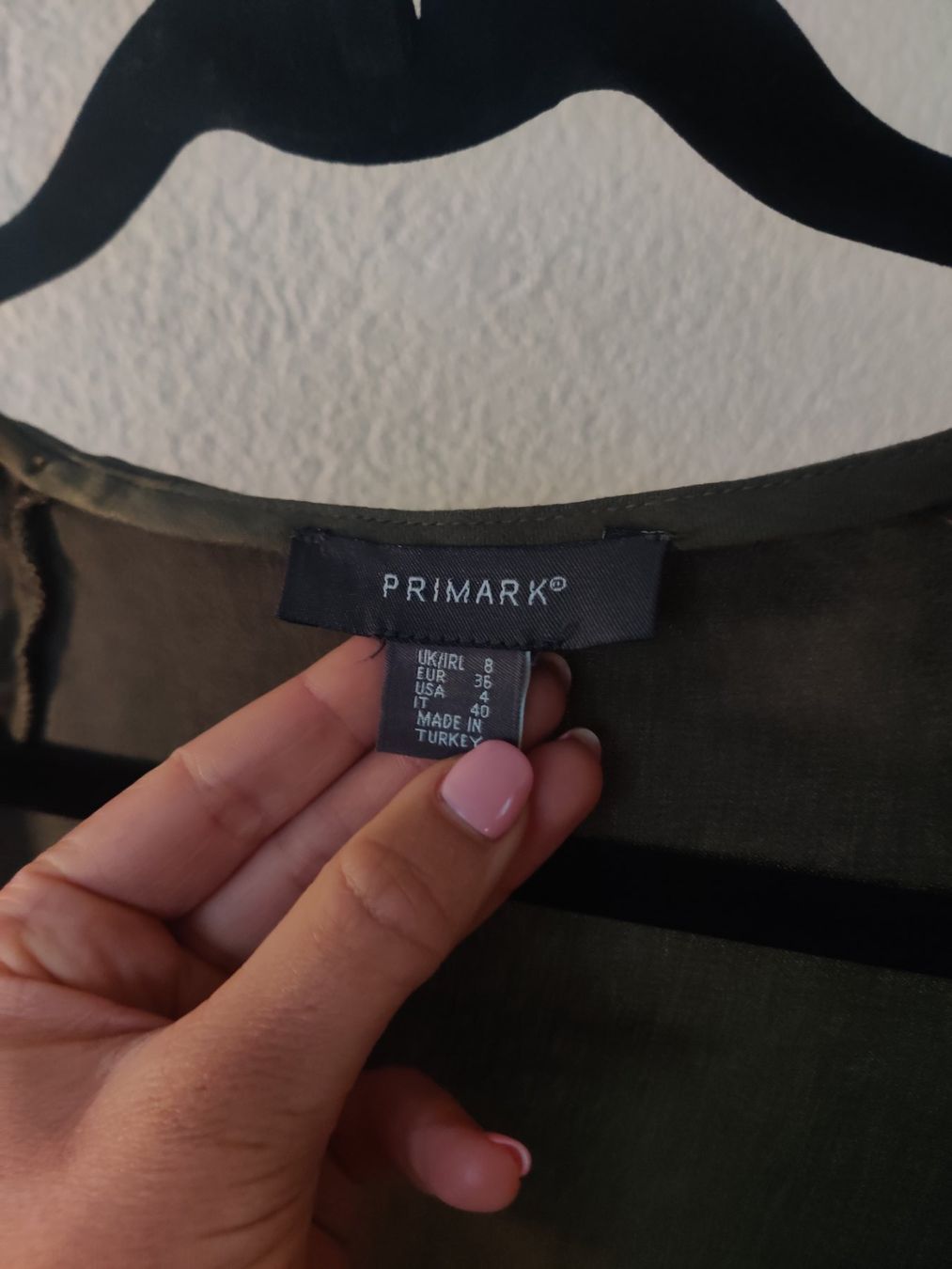 Primark Camicette: Chemisier manches courtes kaki taille S – Usato da Fribourg venduto da cou_v62j 1