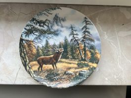 Wandteller Sammelteller von Langenthal, limitiert, " Der Kön
