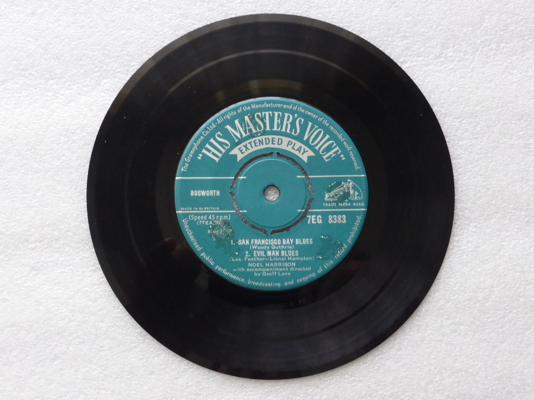 Dischi in vinile: Vinyl Single   EP  NOEL HARRISON – Usato da Küssnacht am Rigi venduto da Mondkinder 1